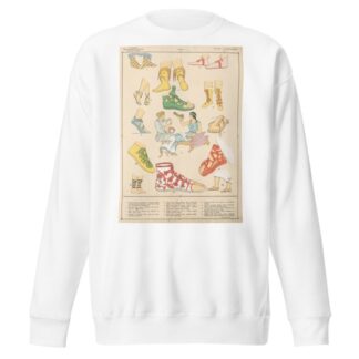Ancient Greece – Shoes by Paul Louis de Giafferri Sweatshirt