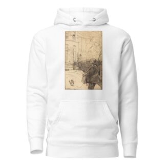 Le joueur d’orgue by James Tissot Hoodie