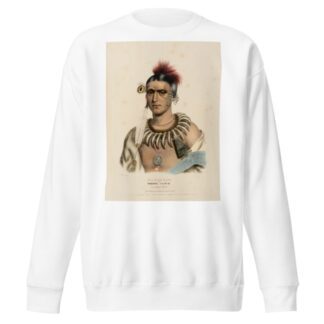 Ma-Has-Kah by Charles Bird King Sweatshirt