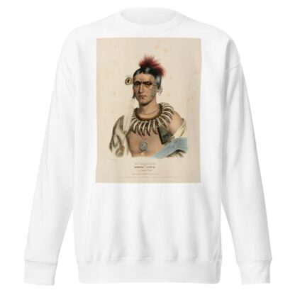 Ma-Has-Kah by Charles Bird King Sweatshirt
