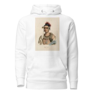 Ma-Has-Kah by Charles Bird King Hoodie