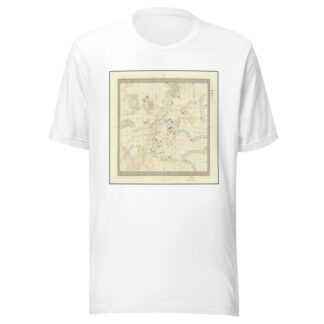 Taurus, Cancer, Orion, Gemini, Monoceros, Argo, Hydra, Canis Major, Lepus by William Barnard Clarke T-Shirt
