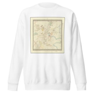 Taurus, Cancer, Orion, Gemini, Monoceros, Argo, Hydra, Canis Major, Lepus by William Barnard Clarke Sweatshirt