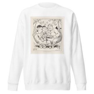 Just Made for Each Other by Louis Glackens Sweatshirt