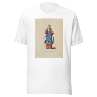 Habit of a bonzess of China in 1700. Bonzess de Chine. by Charles Grignion T-Shirt