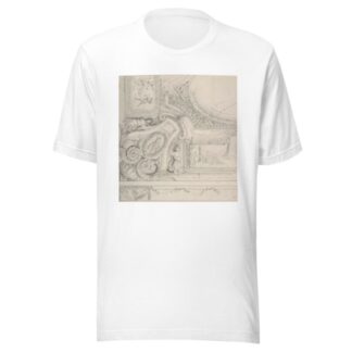 Design for Ceiling at Fontainebleau by Jules-Edmond-Charles Lachaise T-Shirt