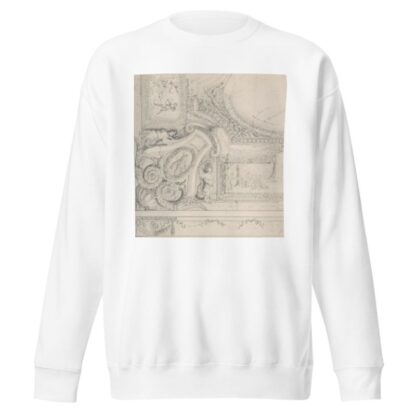 Design for Ceiling at Fontainebleau by Jules-Edmond-Charles Lachaise Sweatshirt