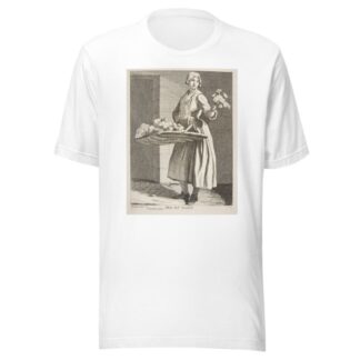 Flower Vendor by Edmé Bouchardon T-Shirt