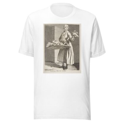 Flower Vendor by Edmé Bouchardon T-Shirt