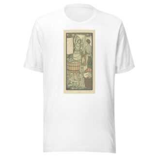 Het ophangen van de was by Lucien Pissarro T-Shirt