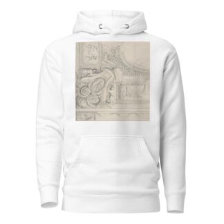 Design for Ceiling at Fontainebleau by Jules-Edmond-Charles Lachaise Hoodie