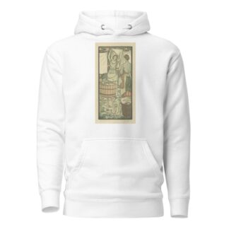Het ophangen van de was by Lucien Pissarro Hoodie