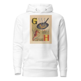 A. B. C.; Alphabet des petits poissons et des gros Pl.06 by Maurice Lorrain Hoodie