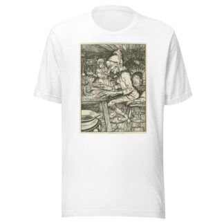 Jack sneaks into the giant’s house by Arthur Rackham T-Shirt