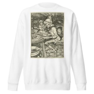 Jack sneaks into the giant’s house by Arthur Rackham Sweatshirt
