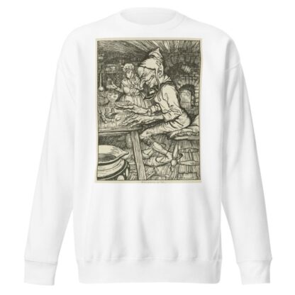 Jack sneaks into the giant’s house by Arthur Rackham Sweatshirt