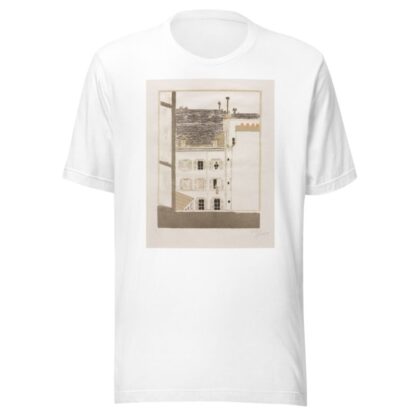 Houses in the Courtyard by Pierre Bonnard T-Shirt