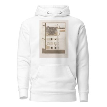 Houses in the Courtyard by Pierre Bonnard Hoodie