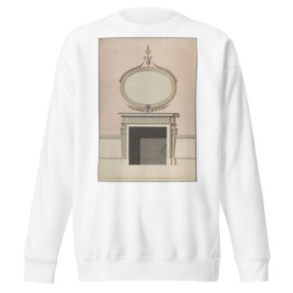 Design for a Chimneypiece by John Yenn Sweatshirt