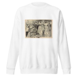 The hunt ball by Charles Dana Gibson Sweatshirt