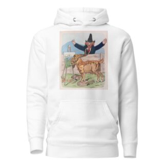 The goat and the artist by Lothar Meggendorfer Hoodie