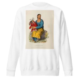 A Chippeway Widow by Charles Bird King Sweatshirt
