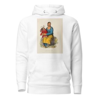 A Chippeway Widow by Charles Bird King Hoodie
