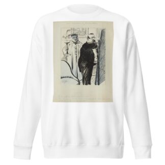 Un monsieur à précautions by Fernand Louis Gottlob Sweatshirt
