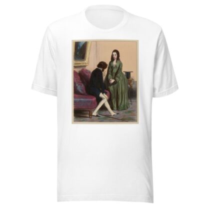 Ecoutez Juliette Boudin m’a tout conté. by Paul Gavarni T-Shirt