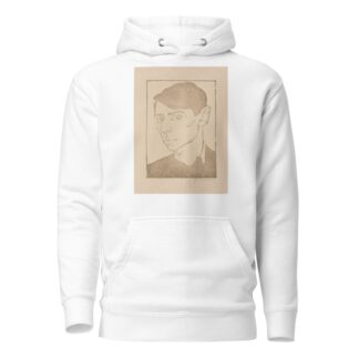 Zelfportret met vlinderdas by Jan Mankes Hoodie