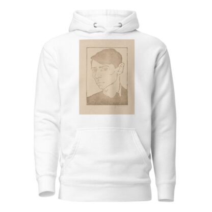 Zelfportret met vlinderdas by Jan Mankes Hoodie