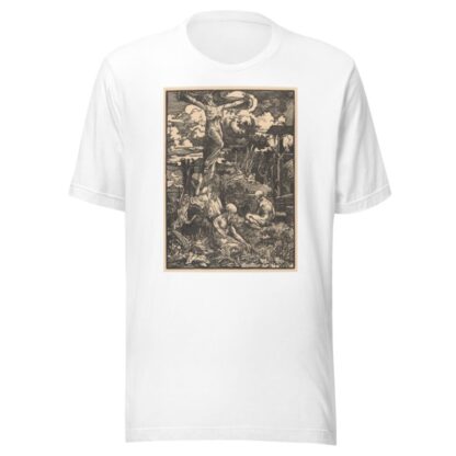 Gekruisigde man in heuvellandschap by Johannes Josephus Aarts T-Shirt