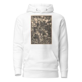 Gekruisigde man in heuvellandschap by Johannes Josephus Aarts Hoodie