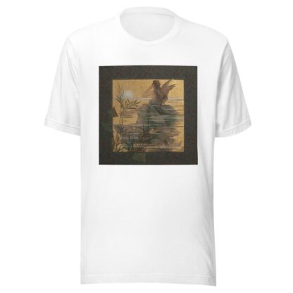 Composition with winged nymph at sunrise by Alexandre de Riquer T-Shirt