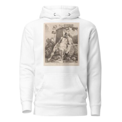 Caius Marius sitting on the Ruins of Carthage by John Hamilton Mortimer Hoodie