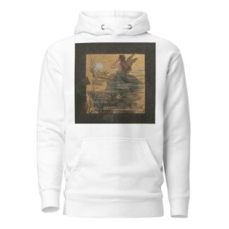 Composition with winged nymph at sunrise by Alexandre de Riquer Hoodie
