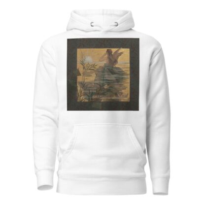 Composition with winged nymph at sunrise by Alexandre de Riquer Hoodie