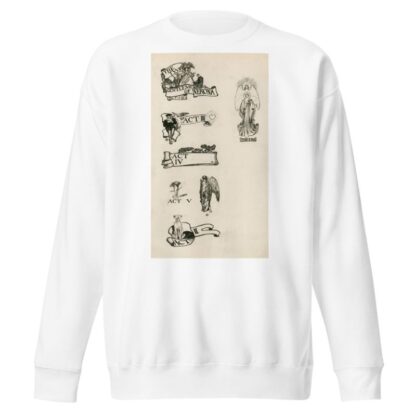 Two gentlemen of Verona; Headings by Byam Shaw Sweatshirt