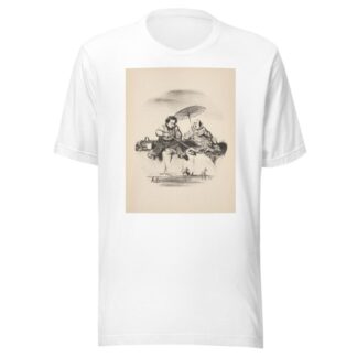 Hunting and fishing Pl.23 by Honoré Daumier T-Shirt