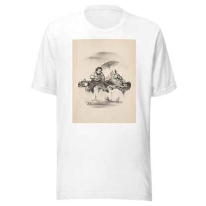 Hunting and fishing Pl.23 by Honoré Daumier T-Shirt