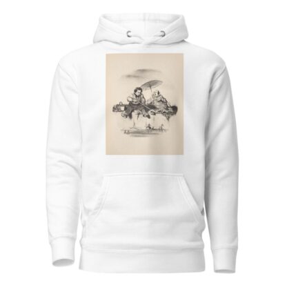 Hunting and fishing Pl.23 by Honoré Daumier Hoodie