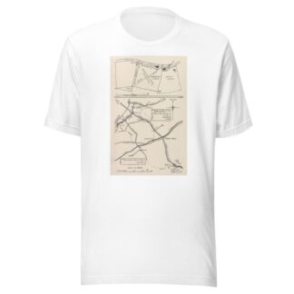 Map of Erdington, Castle Bromwich by Anonymous T-Shirt