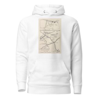 Map of Erdington, Castle Bromwich by Anonymous Hoodie