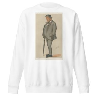 Wagerers; ‘The Leviathan’, Mr. Steel, October 27, 1877 by Leslie Matthew Ward Sweatshirt