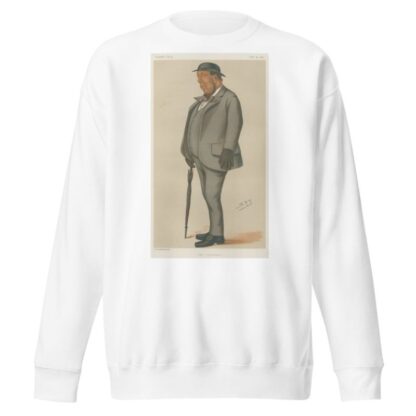 Wagerers; ‘The Leviathan’, Mr. Steel, October 27, 1877 by Leslie Matthew Ward Sweatshirt