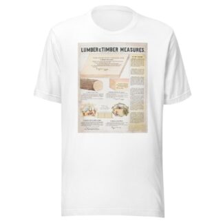 Lumber & timber measures by R.O. Evans T-Shirt