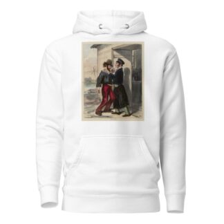 Allons Landerneau, mon bonhomme Vous avez bû et vous savez que vous avez le vin mauvais. by Paul Gavarni Hoodie