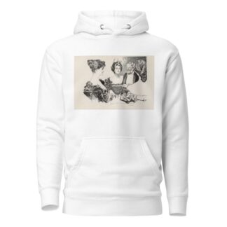 After Dinner by Charles Dana Gibson Hoodie