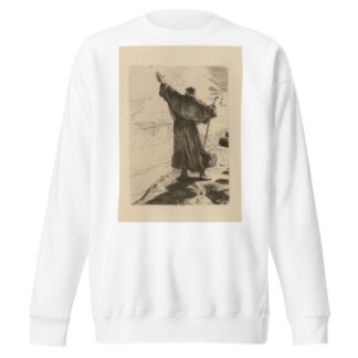 Le Pape Pl.13 by Jean-Paul Laurens Sweatshirt