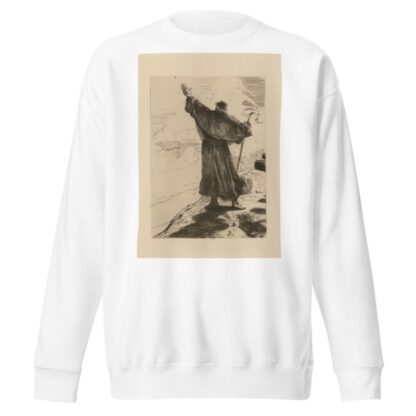 Le Pape Pl.13 by Jean-Paul Laurens Sweatshirt